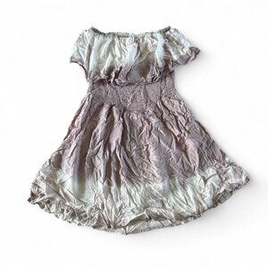 [Raya Sun] Gradient Romper Dress Strapless